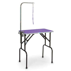 Master Equipment Grooming Table w/36In Grooming Arm 36x24In Purple