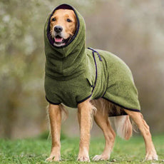 New Fleece High Collar Big Dog Sweater - Puritific