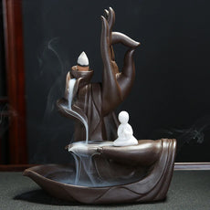 Creative purple sand back incense burner - Puritific