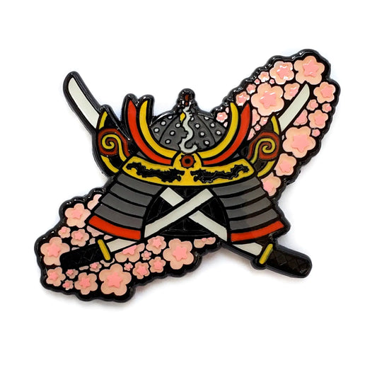 Sakura Samurai Pin - Puritific