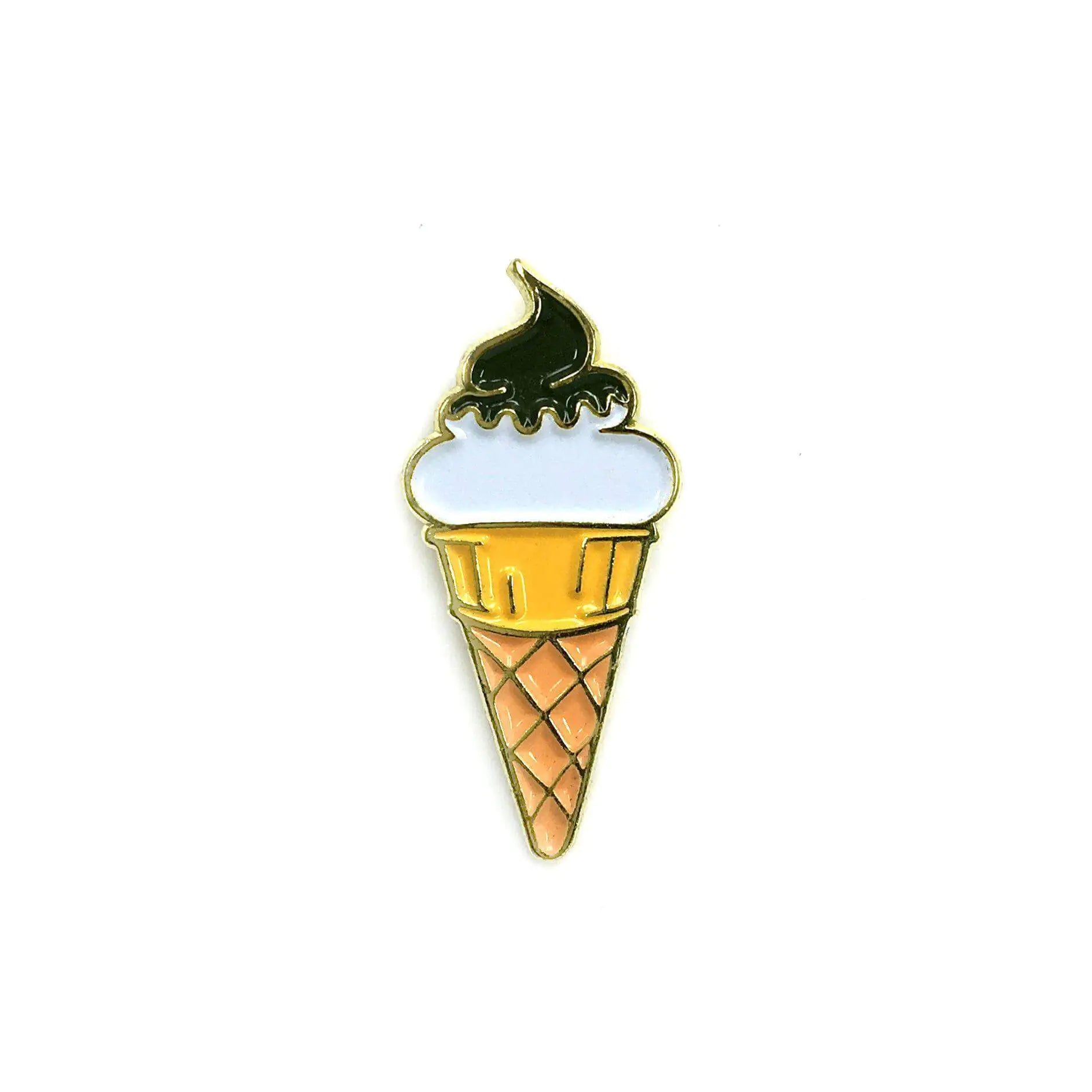 Ice Cream Cone Pin - Puritific