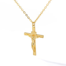 Stainless Steel Chain Cross Necklace - Puritific