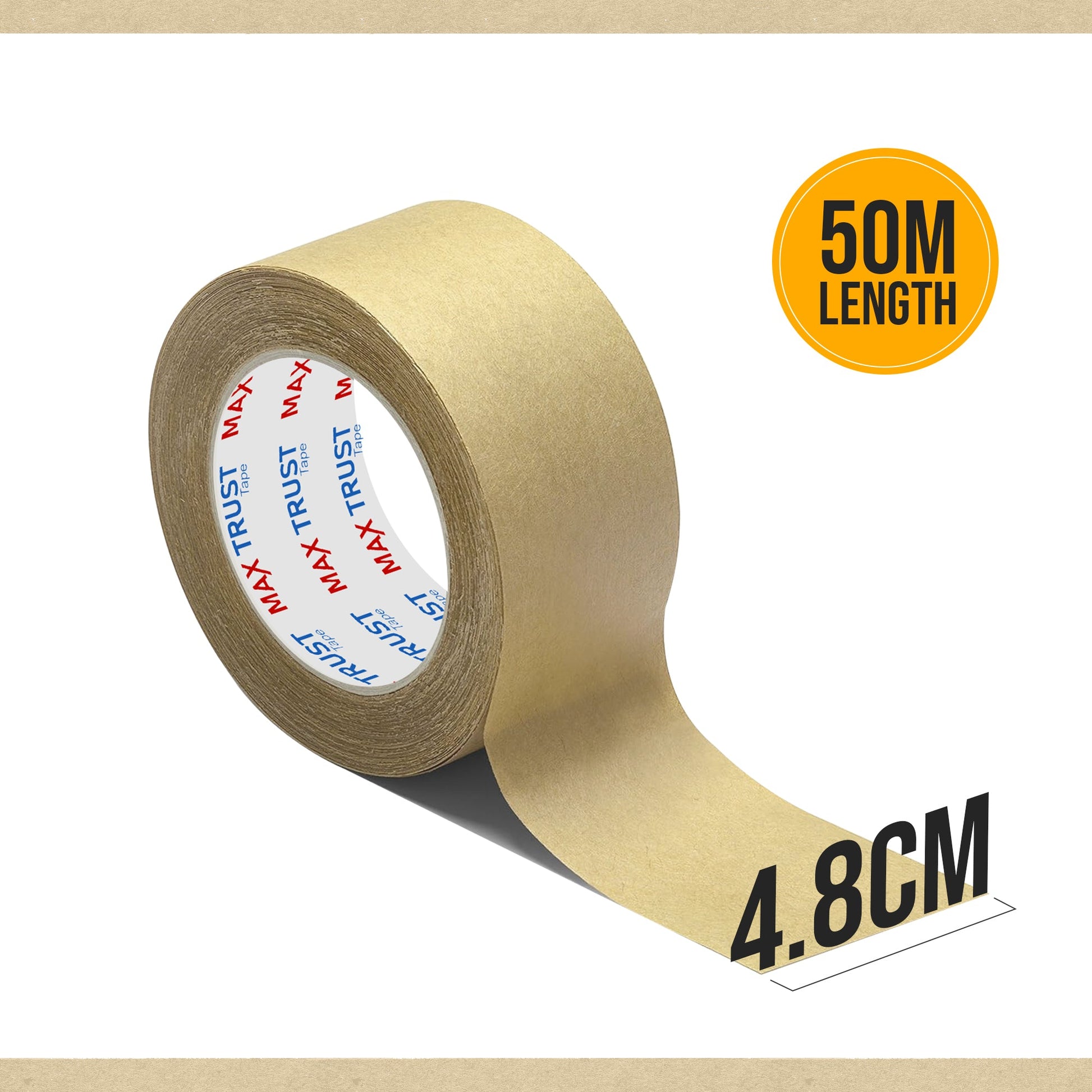 Self-Adhesive Strong Kraft Paper Tape (Eco-Friendly Packing) ~5189-3