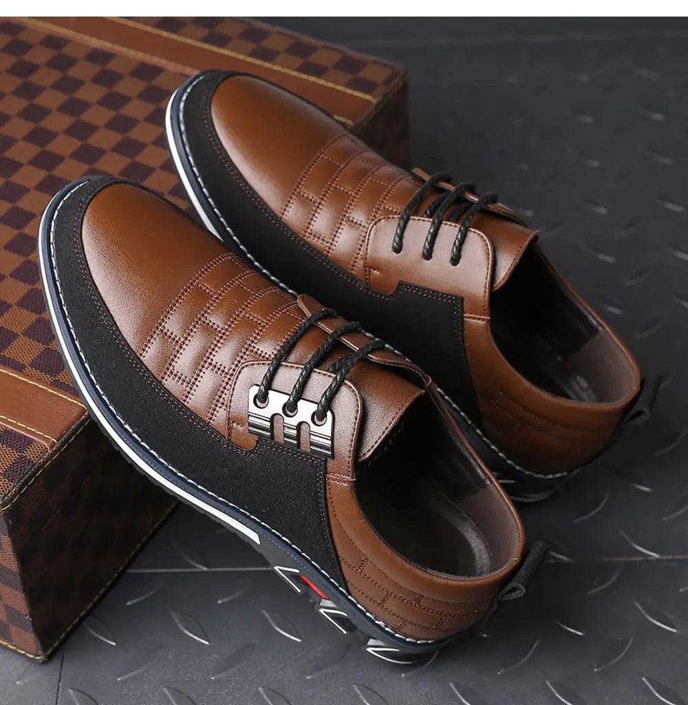 Fashion Brand Classic Lace-Up Casual Shoes - Puritific