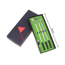 Golf Ball Pen Gift Set With Flag Ballpoint - Puritific