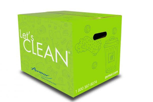 “Let’s Clean®” – Food Service Sanitation Box - Avmor - All In One Cleaning Solution-0