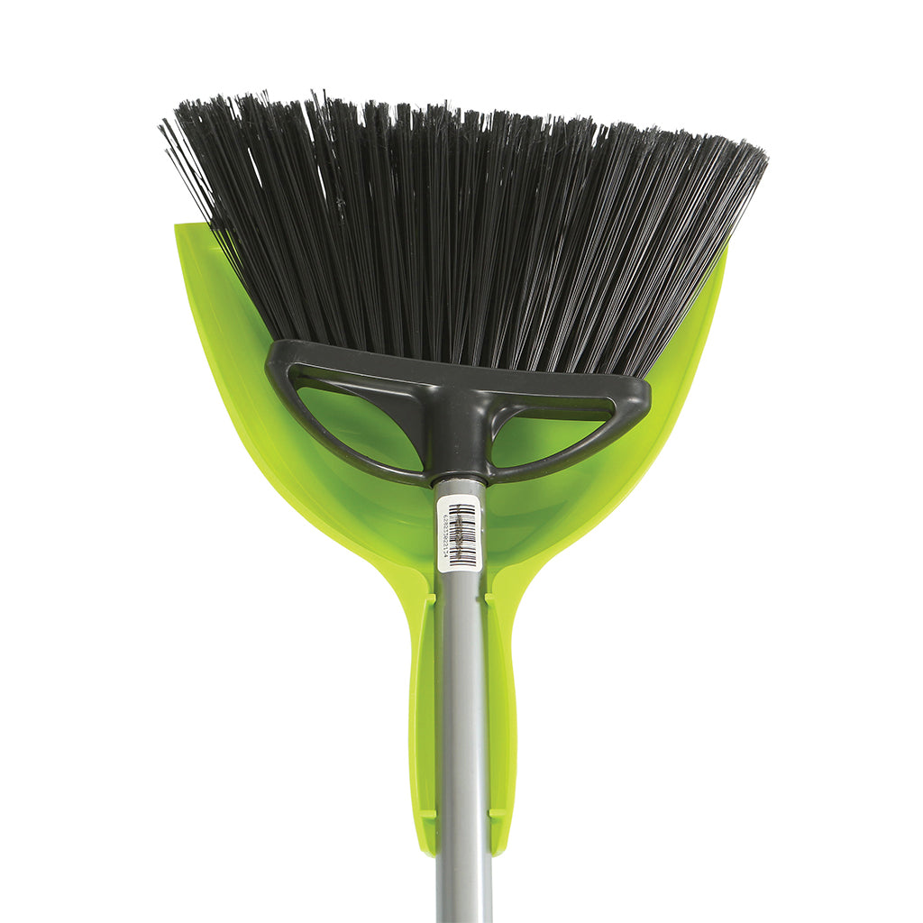 10 Inch Angle Broom With 9 Inch E-Z Clean Dustpan Combo - Sold By The Case-2