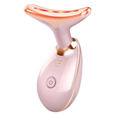 Beauty Facial Massager, 7 Color Wavy Acne Beauty Microcurrent Facial Device Skin Firming for Face Neck Beauty Device, - Puritific