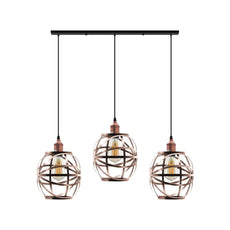 3 Head Wire Cage Hanging Pendant Light~5105-2