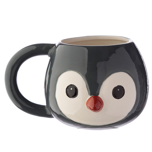 Ceramic Shaped Head Mug - Adoramals Penguin MUG286-0