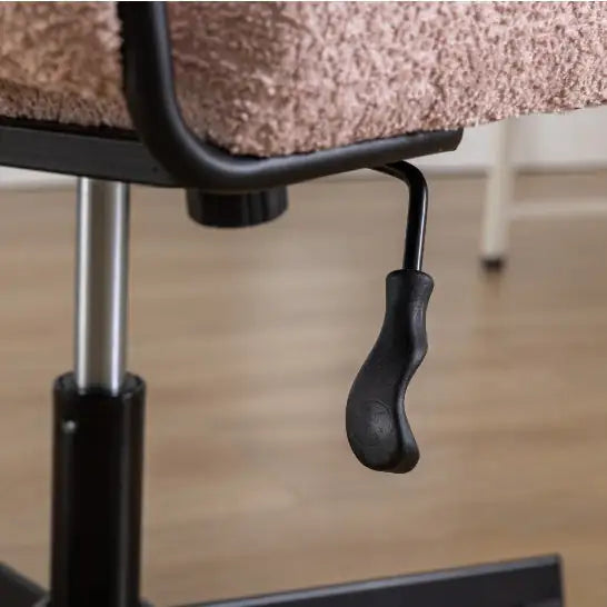 Armless Office Desk Chair No Wheels