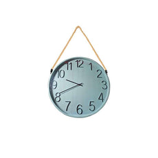 Unique 50cm Round Wall Clock with Rope hanging for Living Room~ 5153-2