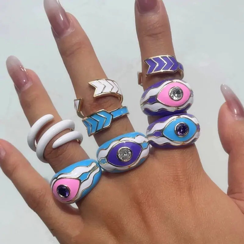 Colorful Sweet Trendy Ring - Puritific