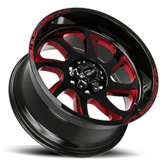 M22 Gloss Black Candy Red Milled-1