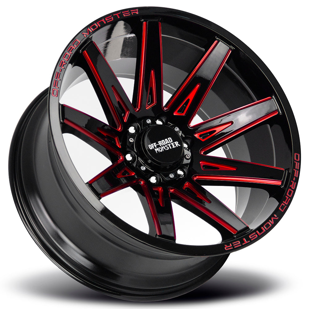 M25 Gloss Black Candy Red Milled-1