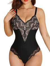 Lace Shapewear Bodysuit - Puritific