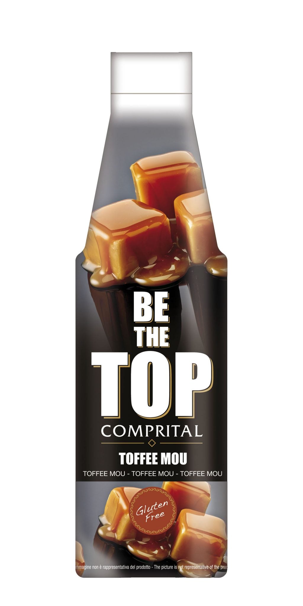 Toffee Mou (butter caramel) Topping Sauce - Be The Top - Case of 6 x 1 kg Bottles-0