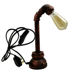 water pipe Table Lamp E27 base Holder For bedroom Fixture~5016-3