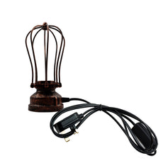 Table Lamp Light Industrial Table Lamp with Plug In Cord~5012-10