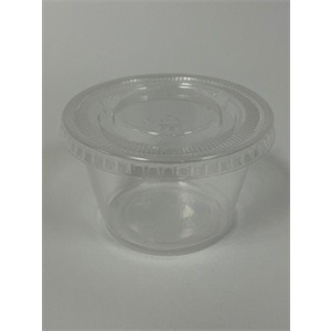 SOMI PC400GX, Cup Plastic Portion Clear 4 oz PP 25x100, 21.00 LBS, PACK SIZE 2500-0