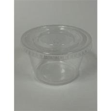 SOMI PC400GX, Cup Plastic Portion Clear 4 oz PP 25x100, 21.00 LBS, PACK SIZE 2500-0