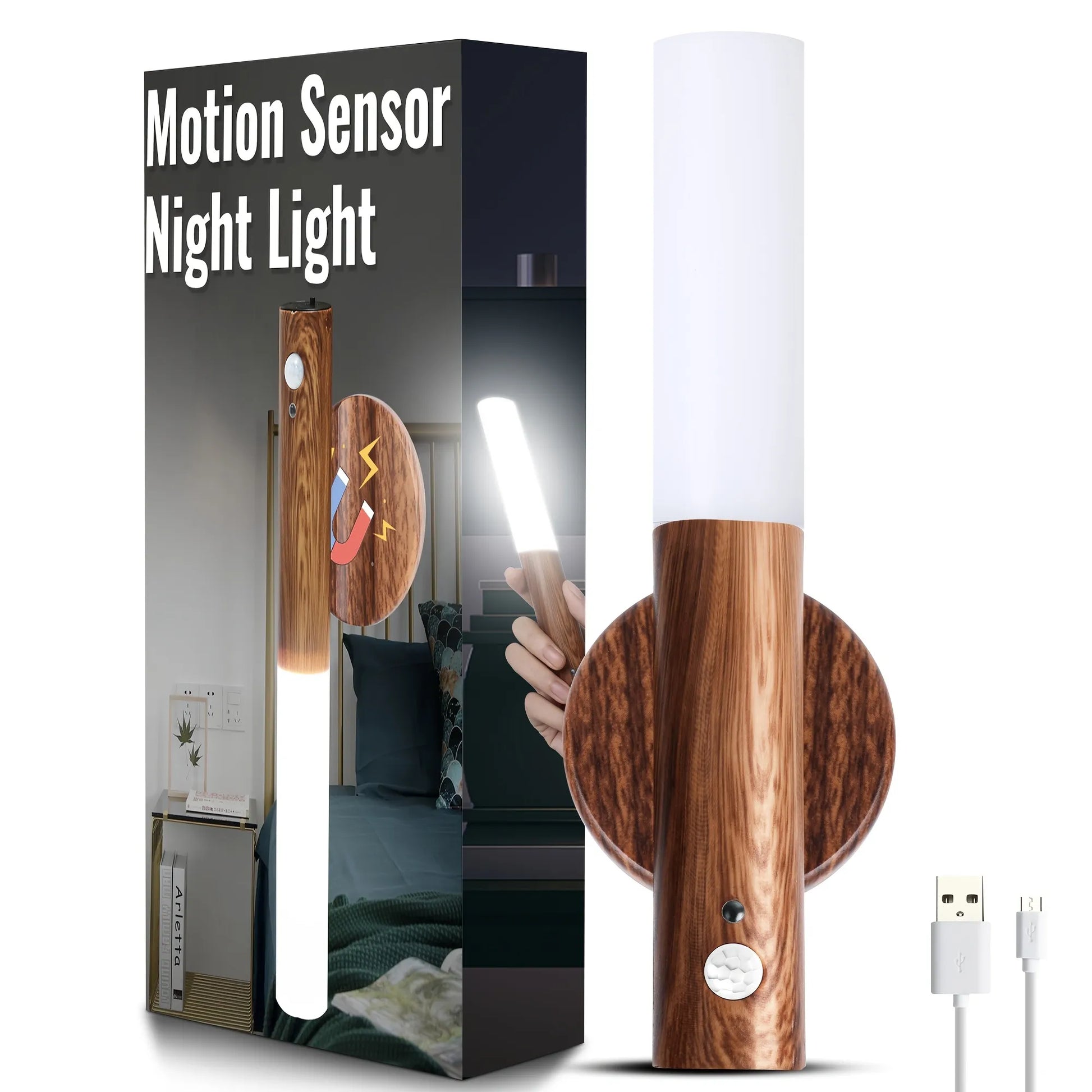 Wood Motion Sensor Light - Puritific