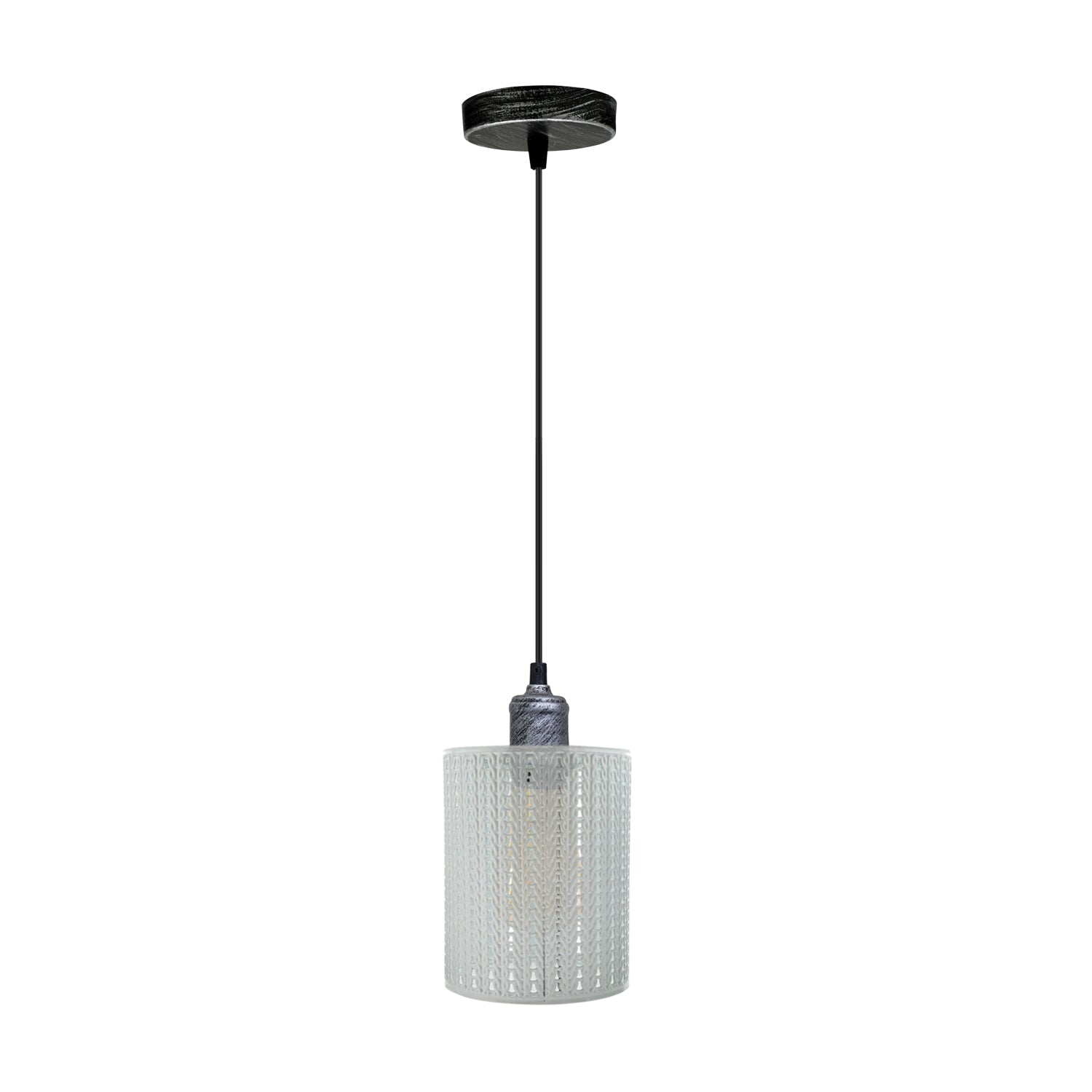 Vintage Industrial Metal Ceiling Pendant Pattern Shade Hanging Modern Retro Light~3440-4