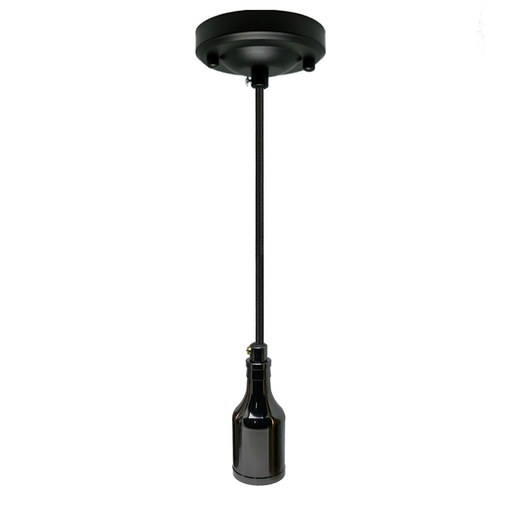 Black Bulb Holder Pendant Light~3136-0