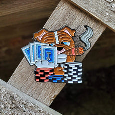 Poker Dog Pin - Puritific