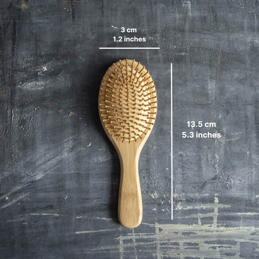 Bamboo Hair Brush-4