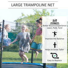 13ft Trampoline Enclosure Net-3