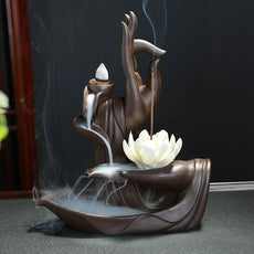 Creative purple sand back incense burner - Puritific