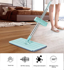 360 Hands-Free Microfiber Floor Mop - Puritific