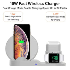 3-In-1 Wireless Charger Dock Station - Puritific