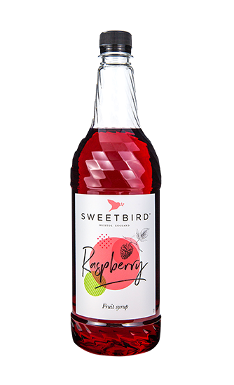 Sweetbird Syrup - Raspberry - 6 x 1 L Case - Vegan - Canadian Distribution-0