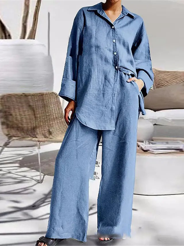 Loose Fit Pajama Set - Puritific