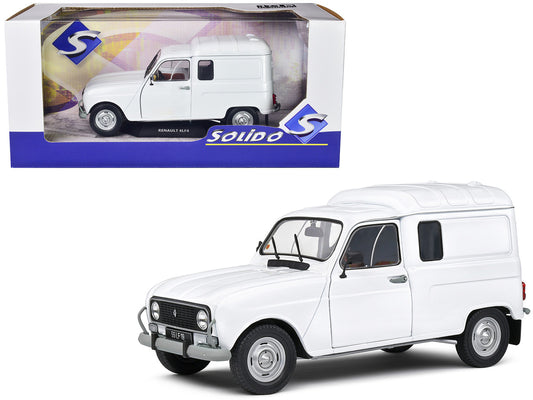 1975 Renault 4LF4 White 1/18 Diecast Model Car by Solido-0