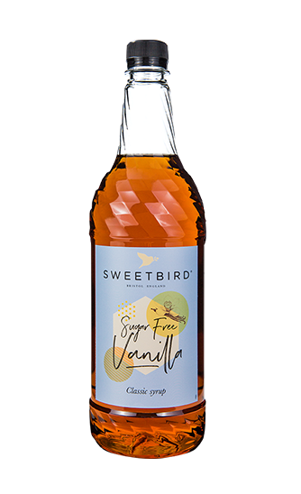 Sweetbird Syrup - Sugar Free Vanilla - 6 x 1 L Case - Vegan - Canadian Distribution-0