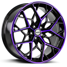 Piston Gloss Black Purple Machined-0