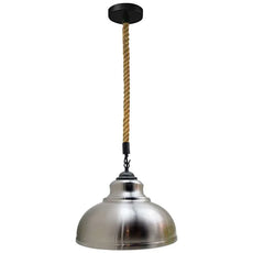 Vintage Industrial Curvy Metal Ceiling Pendant Light~5093-12