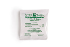 Stera-Sheen Green Label Sanitizer and Cleaner - 2 oz Packets,  Box of 100 - Canada-1