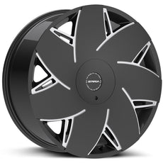 Turbina Gloss Black Milled-0