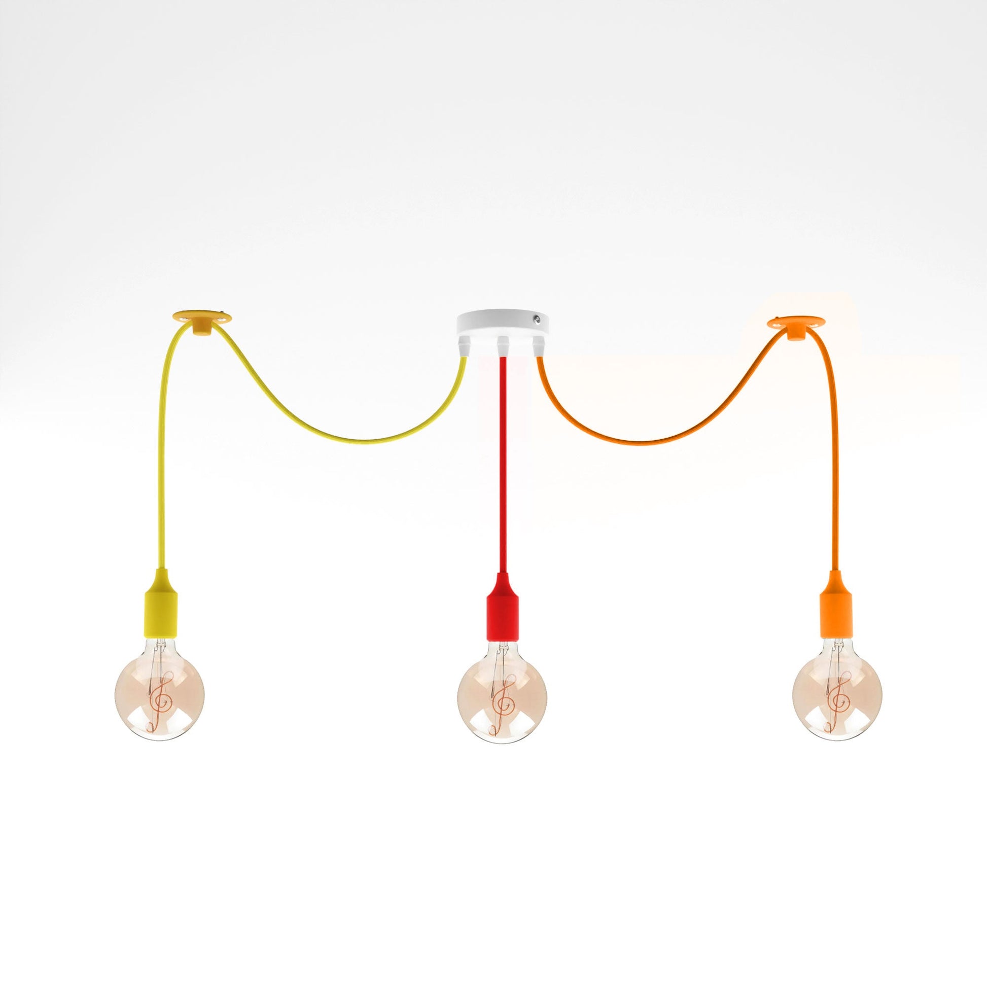 3 Head Spider Light Multiple Colour Pendant Light Flex Pendant Lights~5141-5