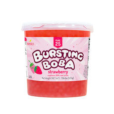 Strawberry Bursting Boba Pure25 - Popping Boba - Bossen - Canada-0