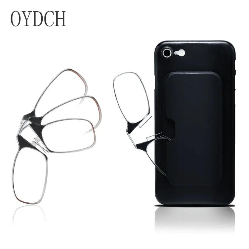 Legless Clamp Nose Reading Glasses For Both Men And Women +2.00 +2.50 - Puritific