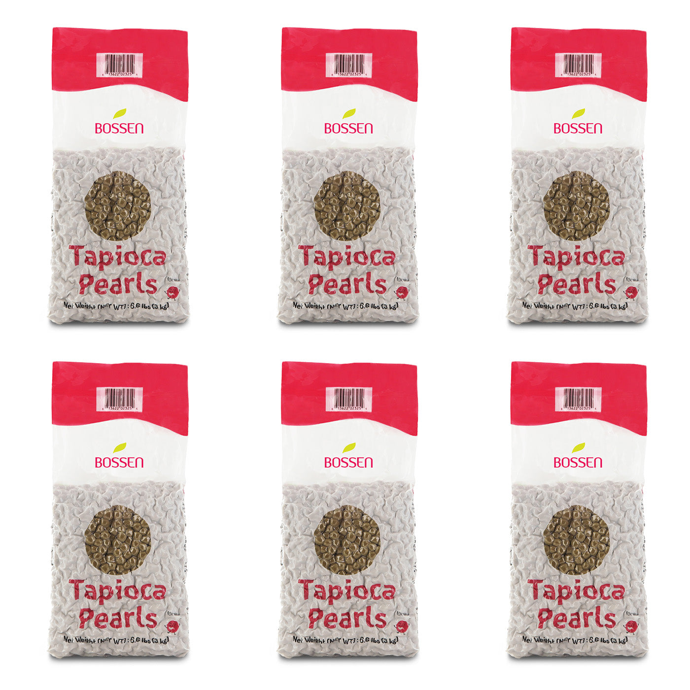 Tapioca Pearls Boba - Bossen Boba (3kg) | Case of 6 Bags | 60 Cases to a Pallet | Tapioca Pearls Foodservice Canada-4