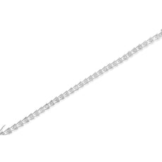 Sterling Silver Diamond Wave-Style Link Bracelet (0.5 cttw, I-J Color, I3 Clarity) - Puritific