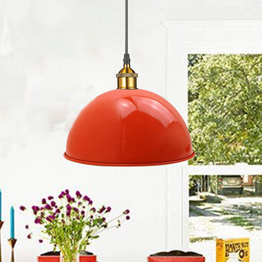 Retro Orange Ceiling Wall Lamp Shade Pendant Light~4966-1