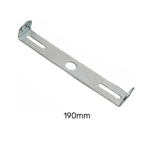 190mm Metal Ceiling Plate Bracket Side Fitting Ceiling Rose Strap Bracket for Light Fixing~4121-0