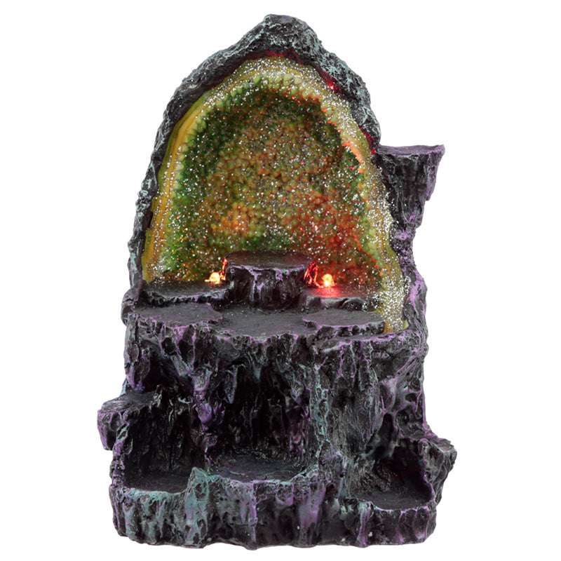 Collectable LED Dark Legends Dragon Crystal Cave Figures WS154S-0